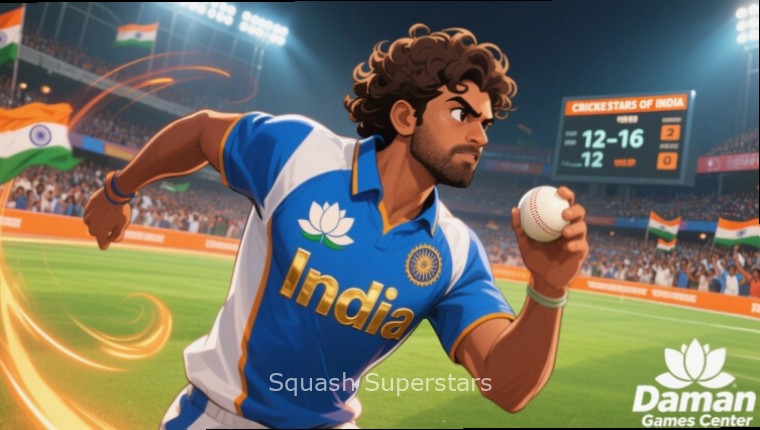 Squash Superstars Gameplay Squash Superstars game screenshot showing gameplay on a mobile device with Indian player avatar